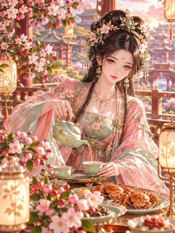 琉璃赋 剧集背景 琉璃赋封面模糊背景