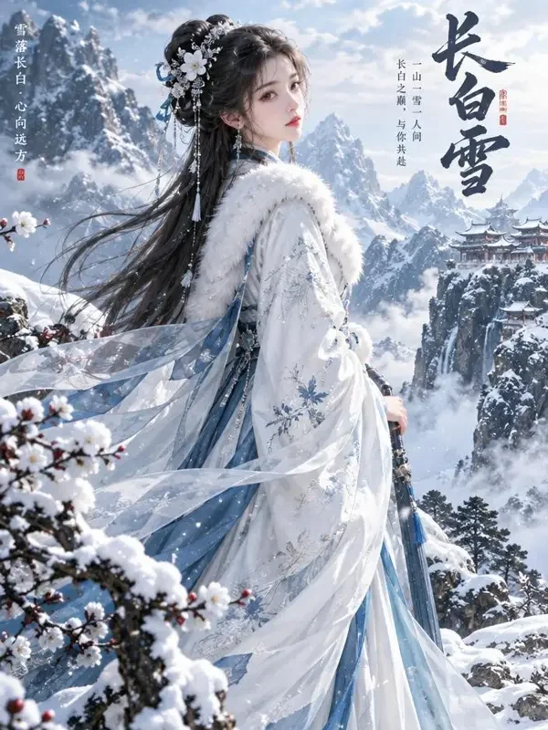 霜华吟 短剧封面 霜华吟封面